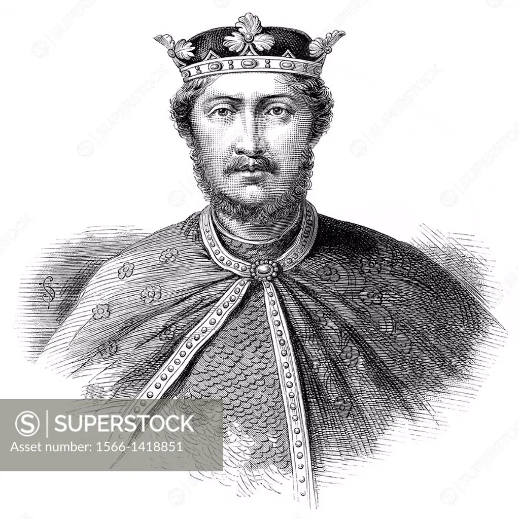 Richard I or Richard the Lionheart, 1157-1199, King of England,.