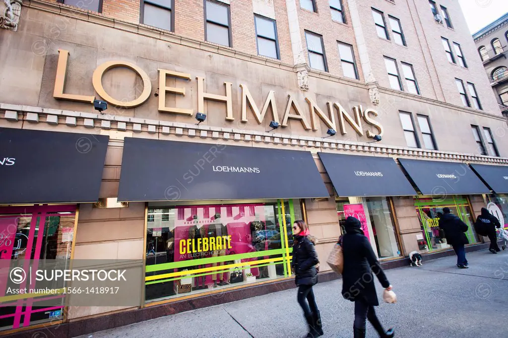 A Loehmann´s department store in the Chelsea neighborhood of New York. Barneys New York is reported to be opening a store in the space when Loehmann´s...
