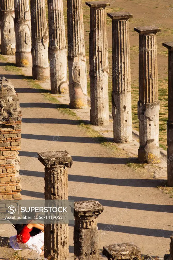 pompeya roman ruins.italy.