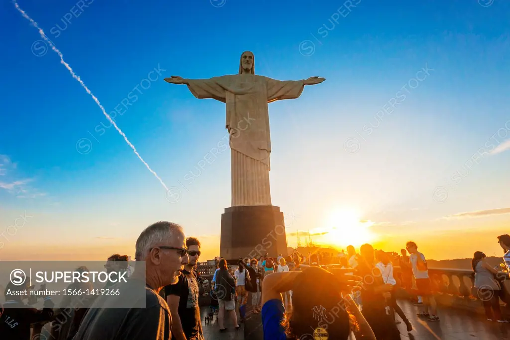 Christ the Redeemer statue, Corcovado, Rio de Janeiro, Brazil