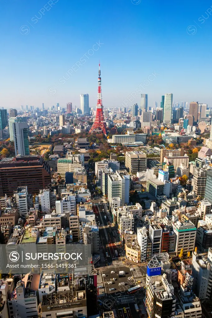 Japan , Tokyo City, Minato Ku , Tokyo Tower, Daimon.