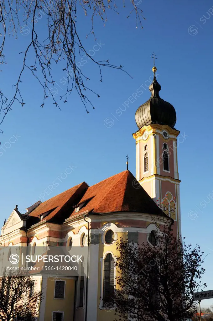 The parish church in Pless / Bavaria