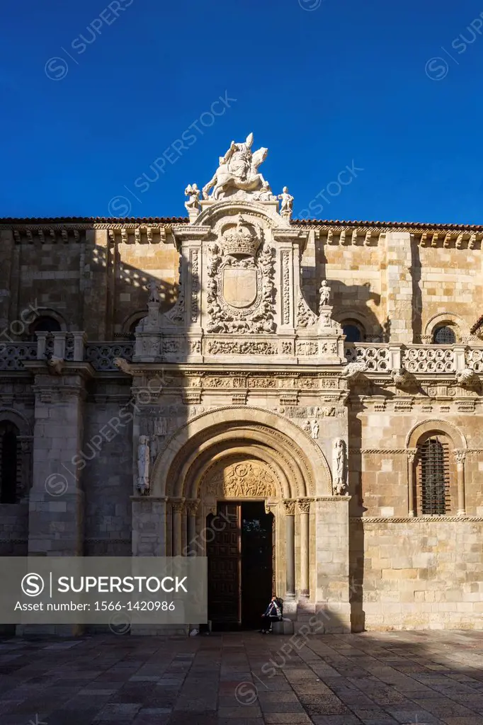 Basílica de San Isidoro in León, Spain.