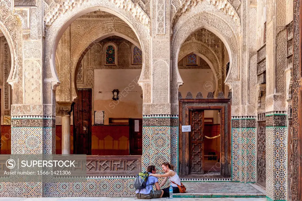 Medersa Bou Inania, Fez, Morocco.
