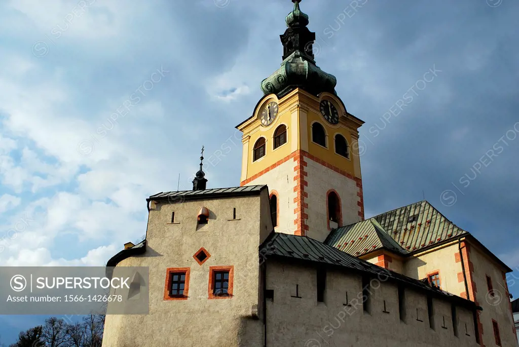 Castle of Banska Bystrica in region High Hron, Slovakia.