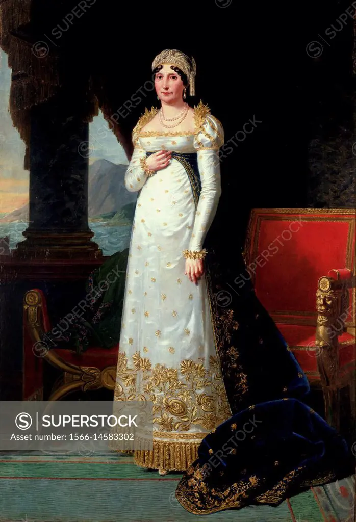 Robert Lefèvre - . Marie-Laetitia Ramolino, Mrs Charles Bonaparte, known as Madame Mère . 1813. .