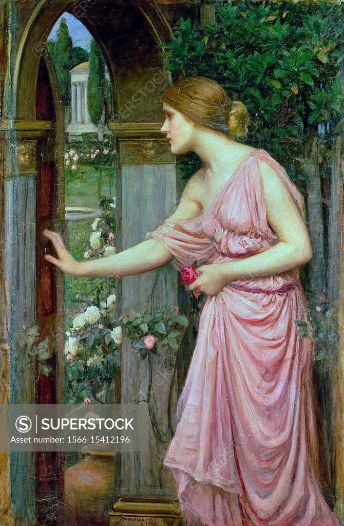 Waterhouse John William - Psyche Entering Cupid's Garden.