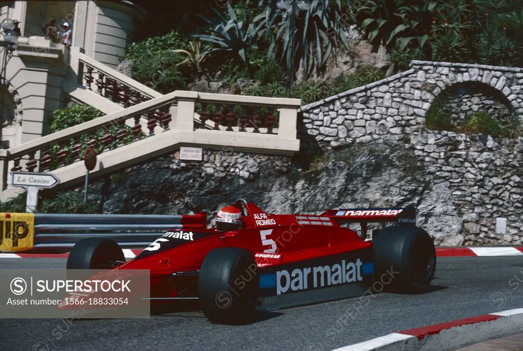 Niki Lauda. Parmalat Racing Team. Brabham BT48. 1979 Monaco Grand Prix. -  SuperStock
