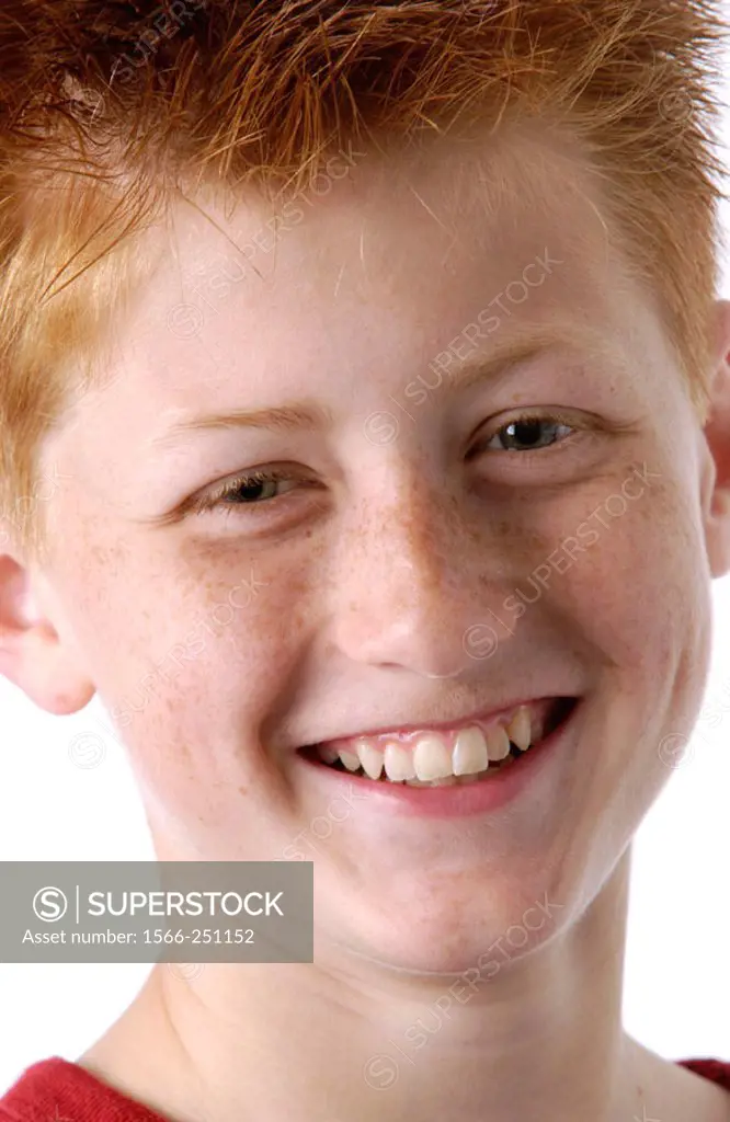 Portrait of a 12 year old boy