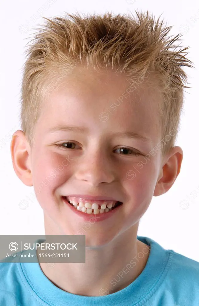 Portrait of a 8 year old boy