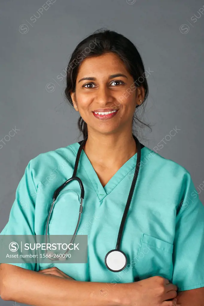 Indian woman doctor/surgeon