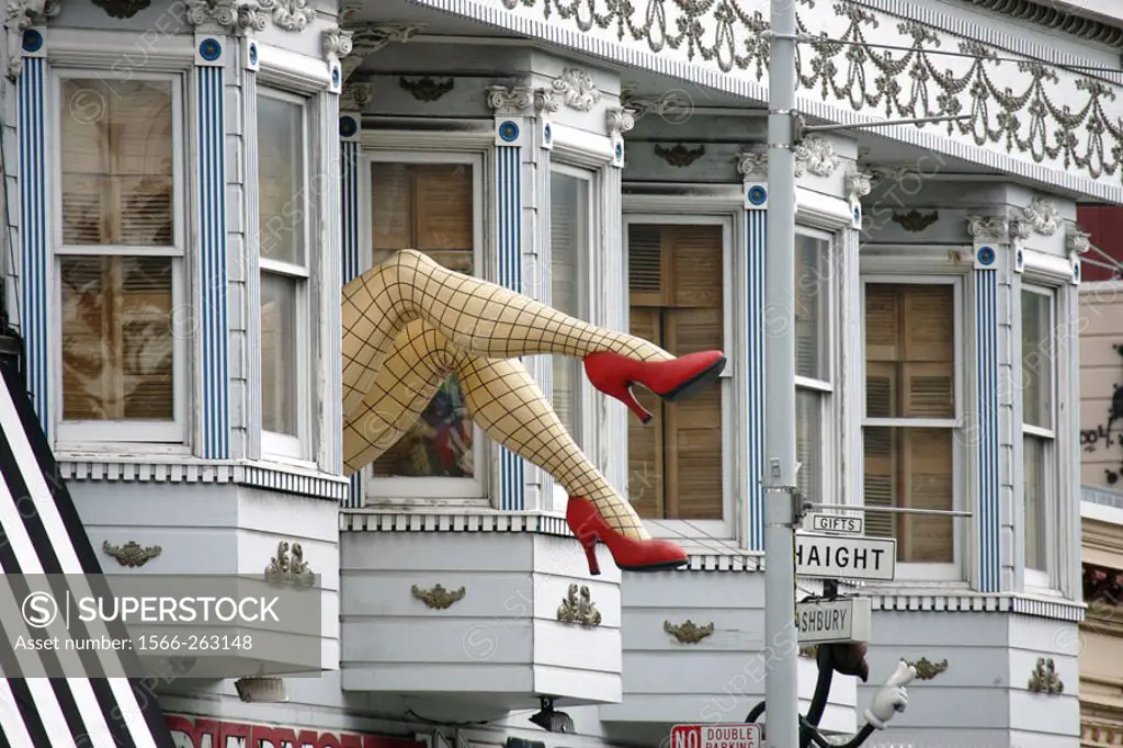 Legs, Haight-Ashbury, San Francisco. California, USA