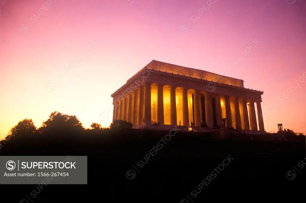 Lincoln Memorial, National Capitol Park. Washington D.C., USA