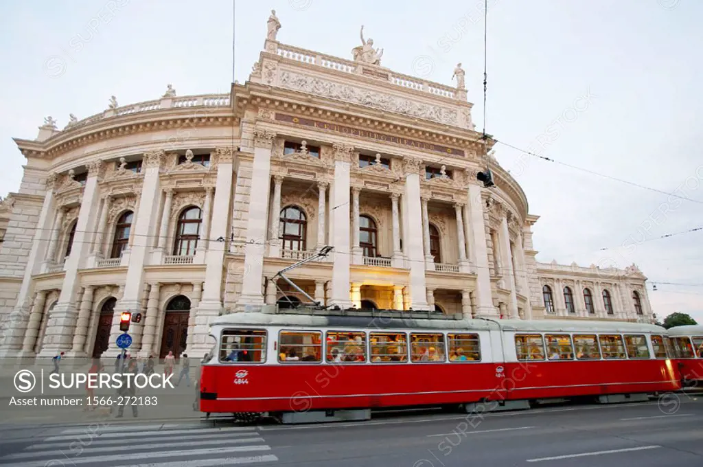 Burgtheater (Castle Theatre or Imperial Court Theatre), Vienna. Austria