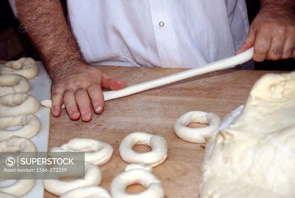 Bagel Making by Hand.