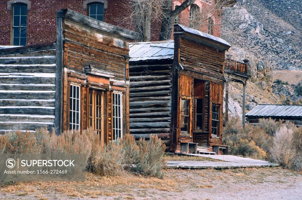 Bannack ghost town, Montana, USA