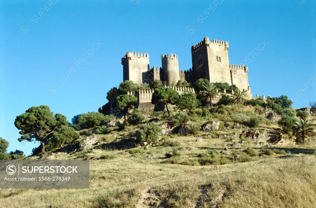 Castle. Almodóvar del Río. Córdoba province. Spain