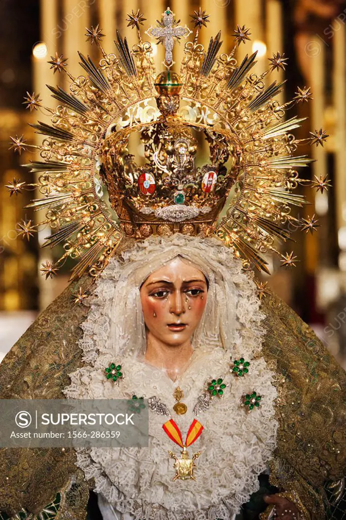 La Macarena (an aspect of the Virgin Mary), Sevilla. Andalusia, Spain