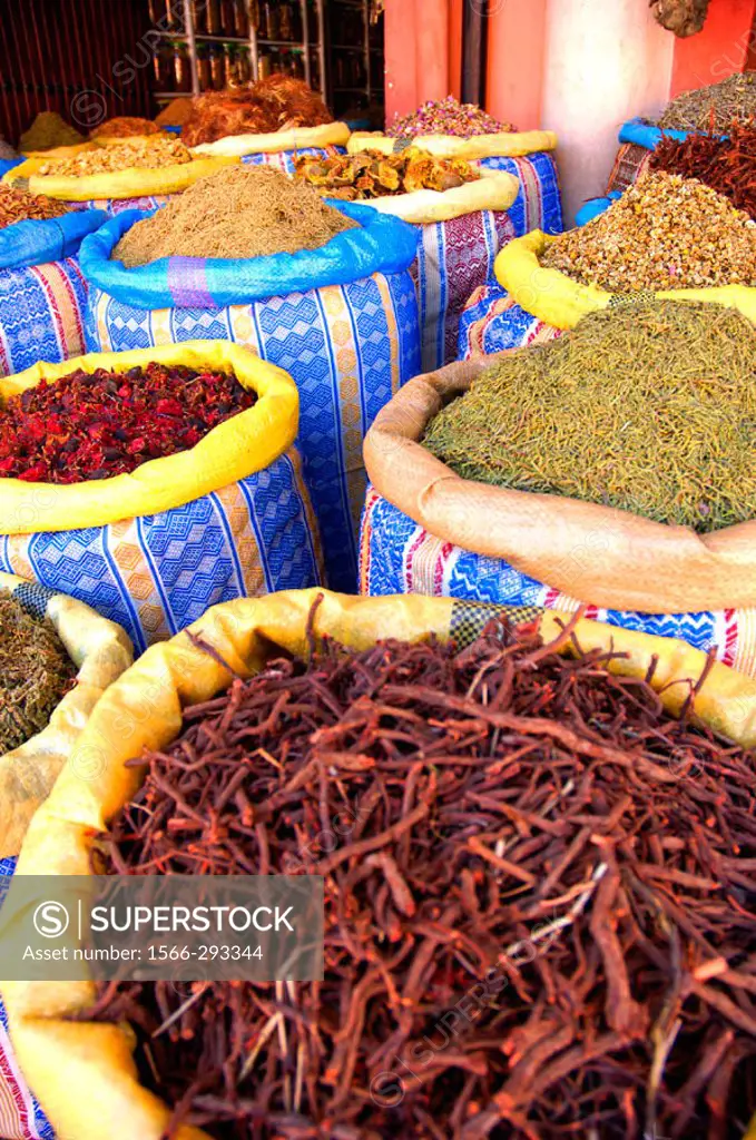 Spice market. Marrakech. Morocco.