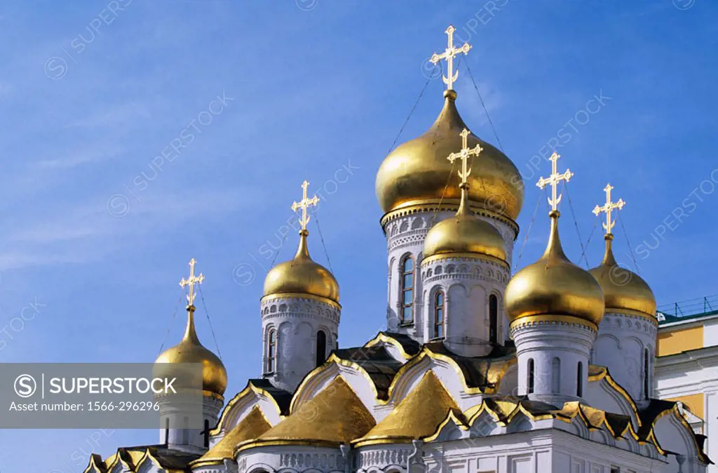 Cathedral of the Annunciation, Kremlin. Moscow, Russia