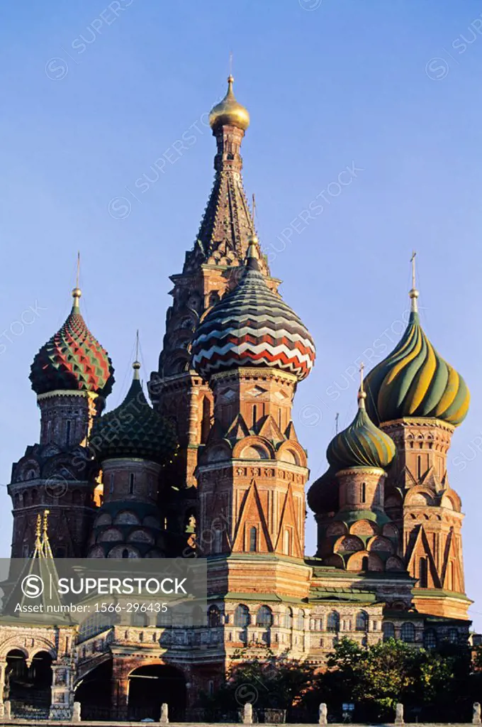 St. Basil´s cathedral, Red Square. Moscow. Russia