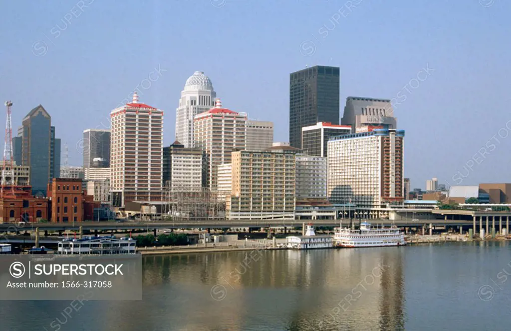Ohio River. Louisville, Kentucky, USA.