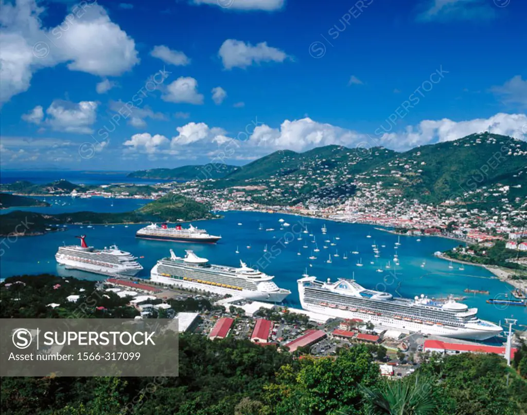 Charlotte Amalie. Saint Thomas Island. U.S. Virgin Islands.