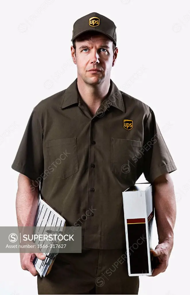UPS delivery man