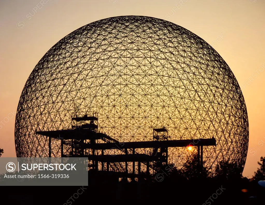 Geodesic Dome, Biosphere, Montreal, Quebec, Canada