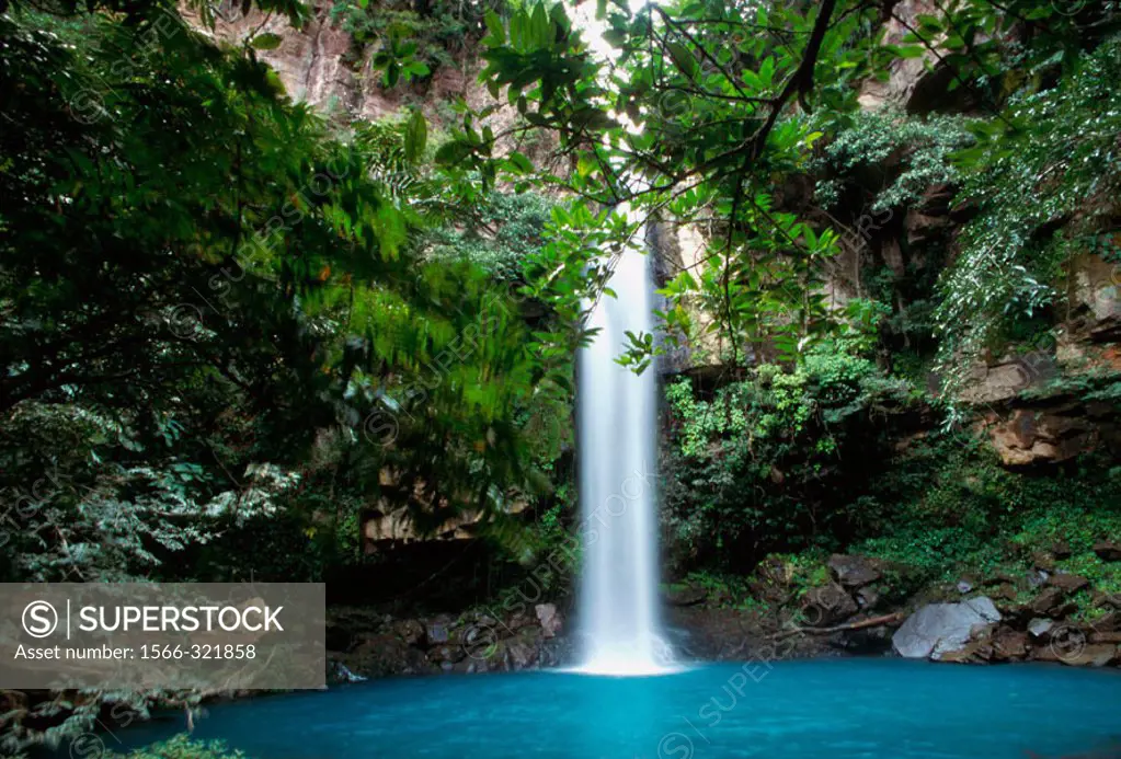 La Cangreja waterfall. Rincon de la Vieja National Park. Costa Rica