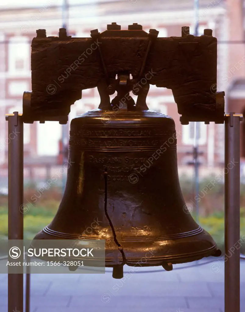 Liberty Bell, Liberty Bell Center, Philadelphia, Pennsylvania, USA