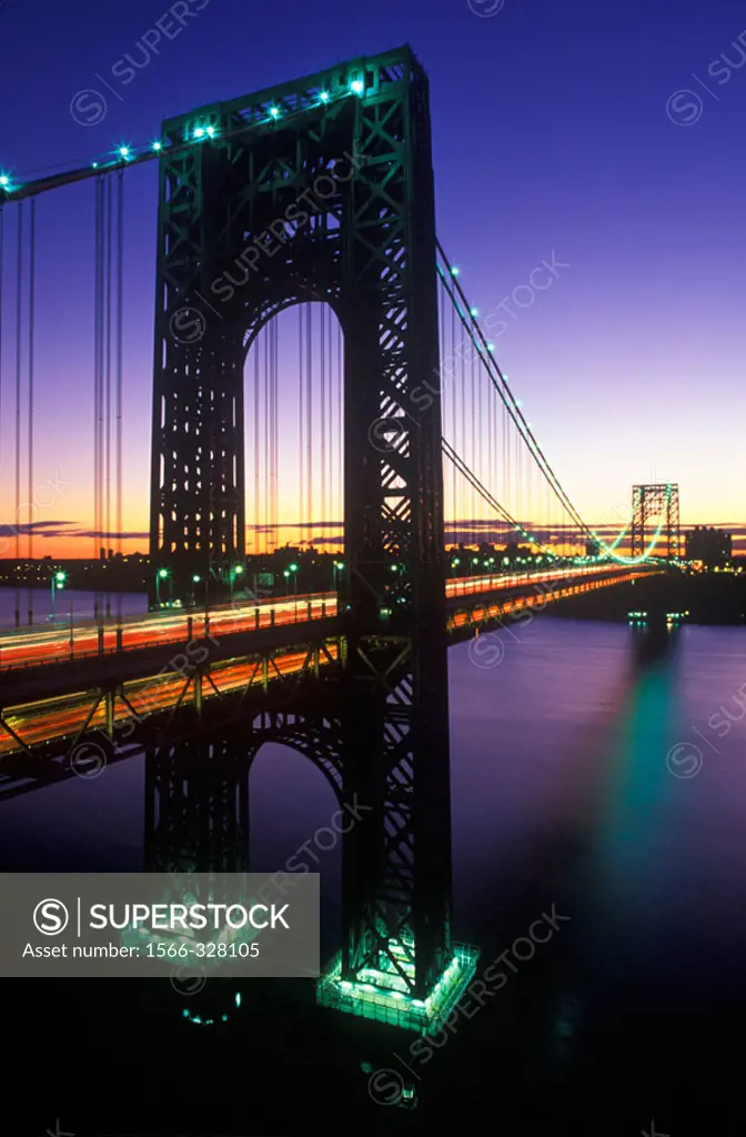 George Washington Bridge, Manhattan, New York, USA
