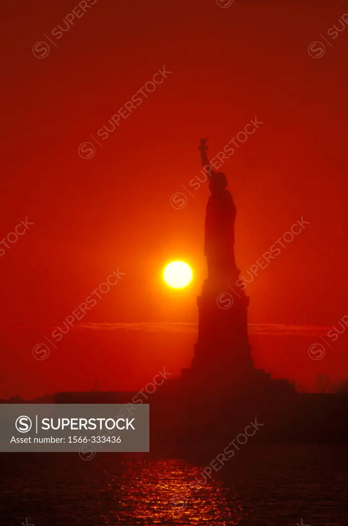 Statue Of Liberty, New York, Usa.