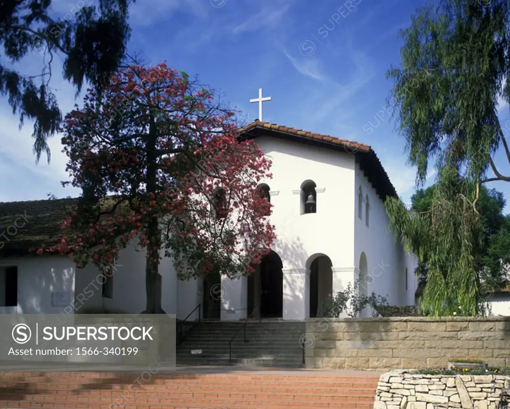 Mission, San Luis Obispo, California, Usa.