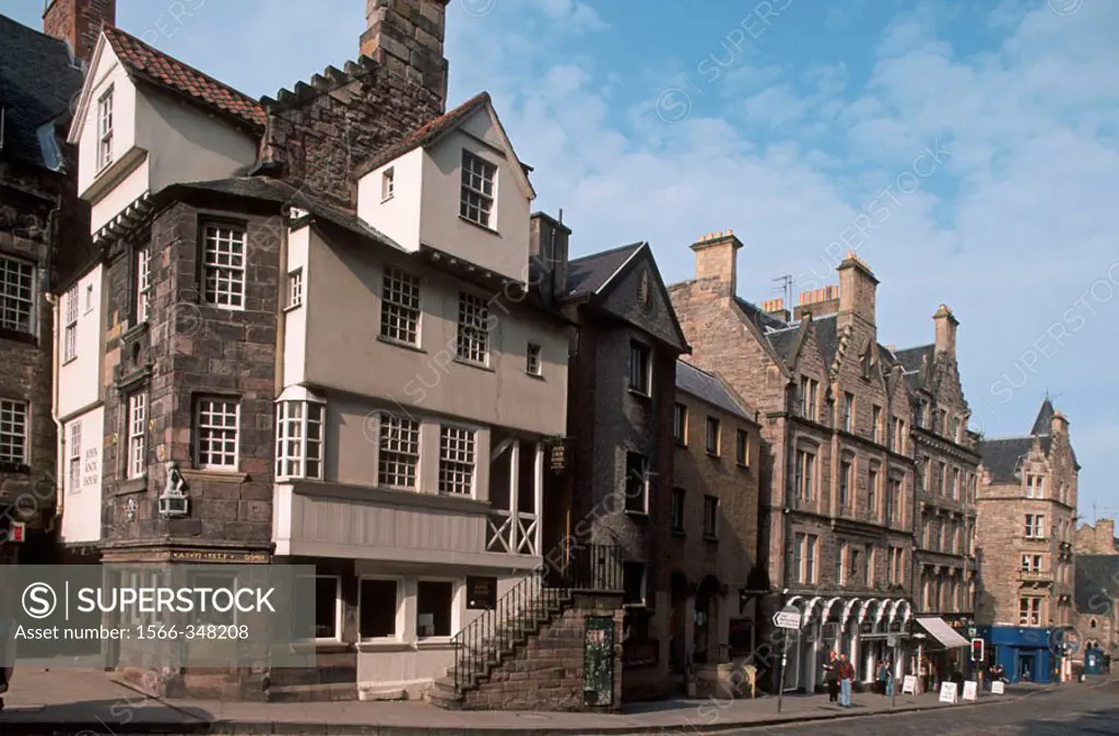 John Knox House. Royal Mile. Edinburgh. Scotland. UK.