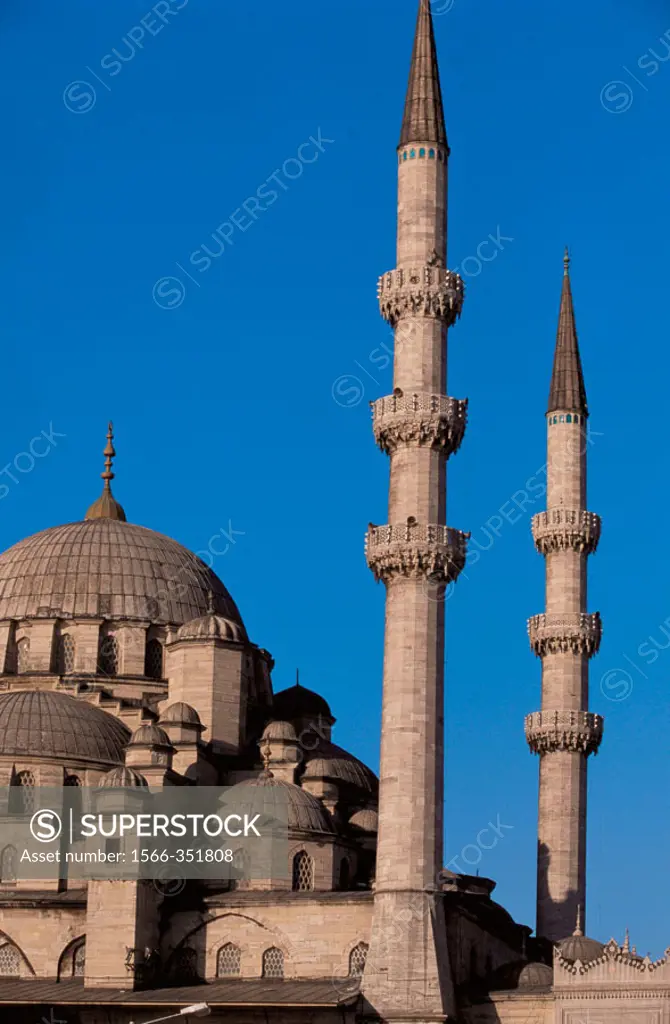 Yeni Valide Mosque (New Mosque aka Yeni Cami), Istanbul. Turkey