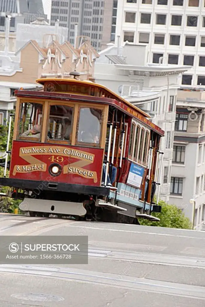 San Francisco tram. California, USA