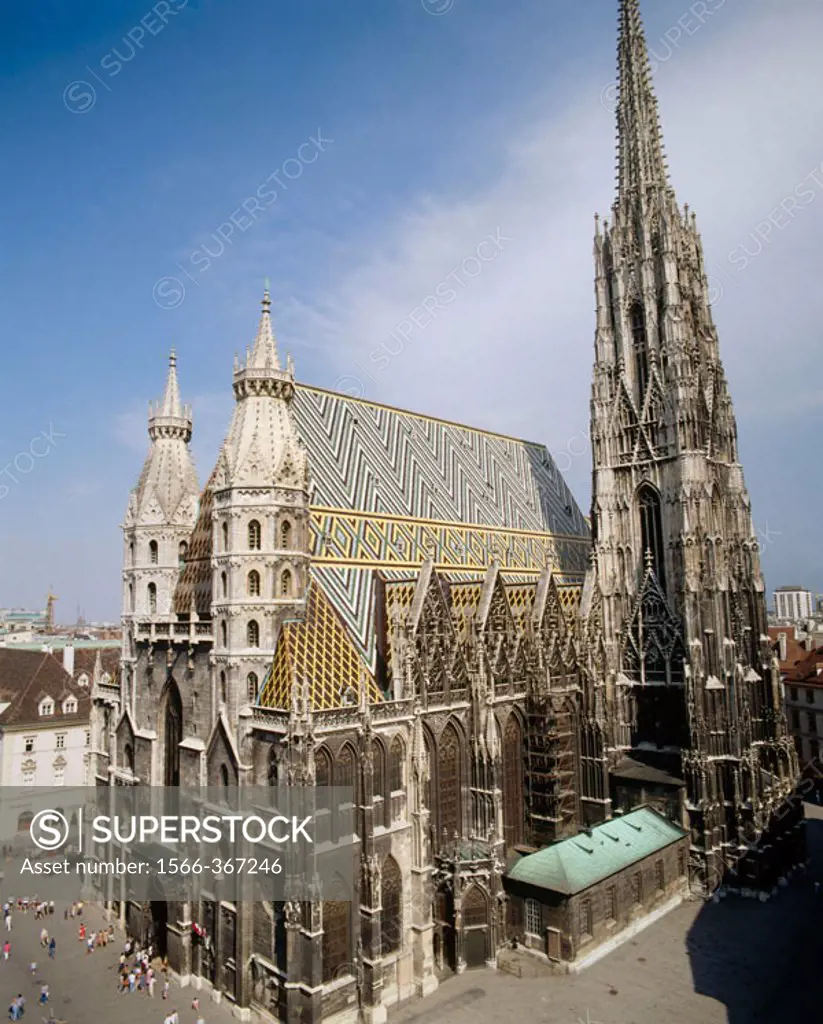 St. Stephen´s Cathedral (Stephansdom). Vienna. Austria