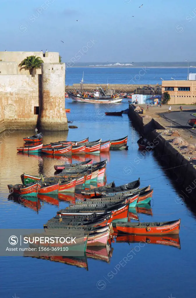 El Jadida, old Portuguese city. Atlantic coast. Morocco