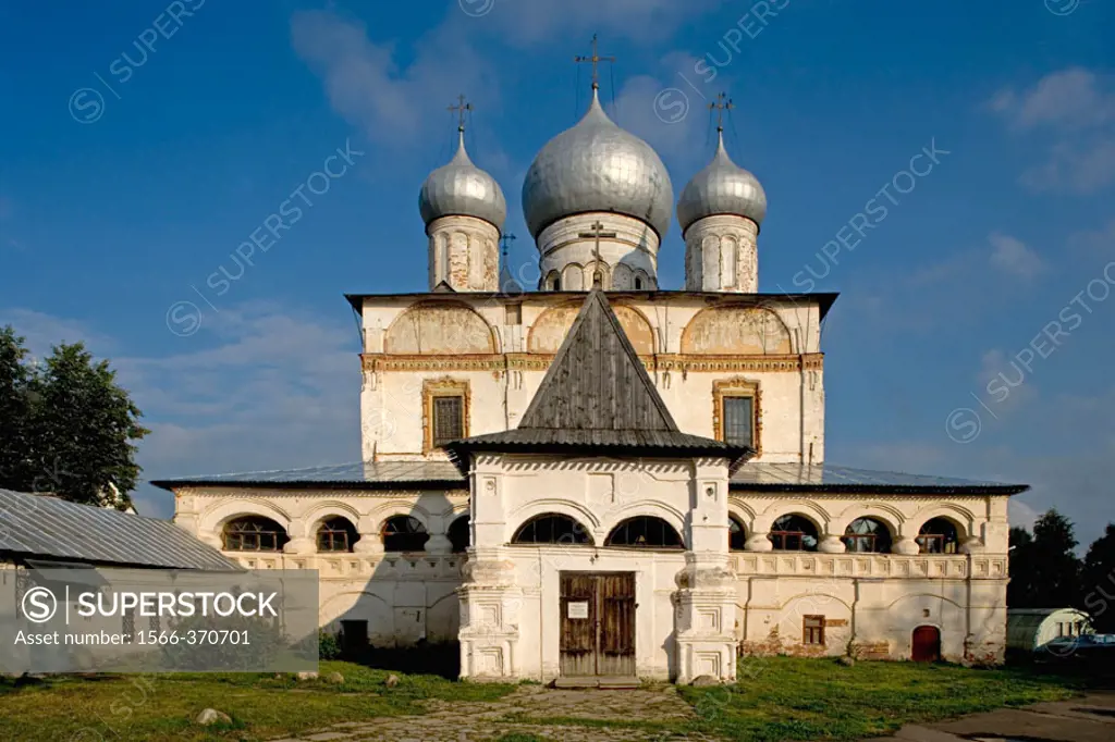 Commercial Quarter, Cathedral of Our Lady of the Sign. Novgorod the Great. Russia.