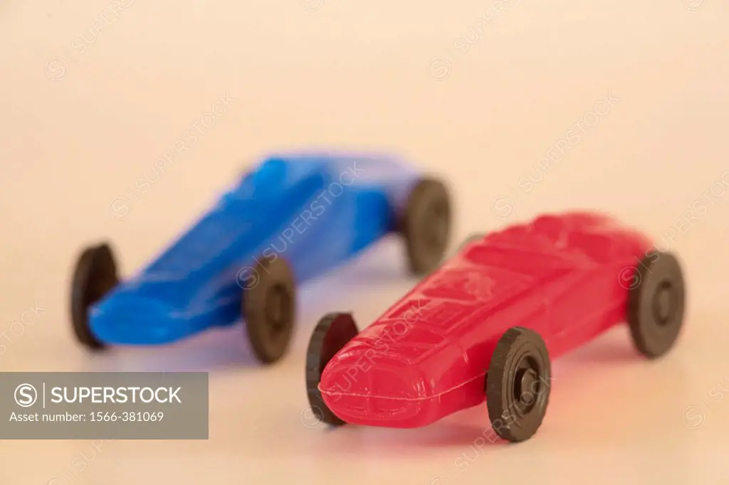 Toy cars.