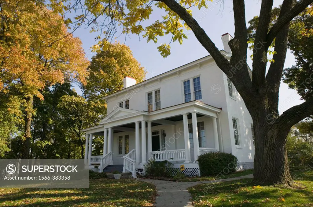 Harriet Beecher Stowe House. Home of the abolitionist author of Uncle Tom´s Cabin. Cincinnati. Ohio. USA.