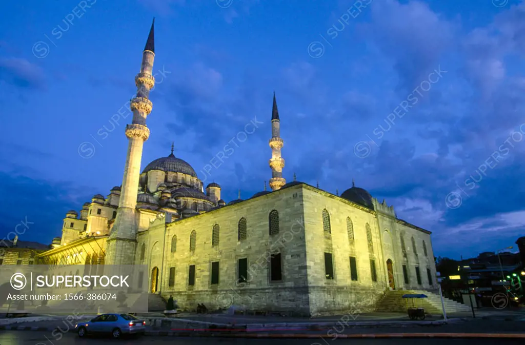 Yeni Valide Mosque (New Mosque aka Yeni Cami), Istanbul. Turkey