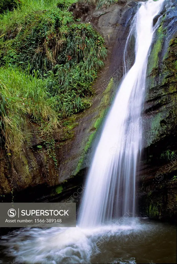 Concord Falls. Grenada, Caribbean