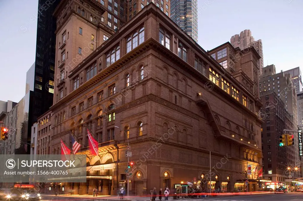 Carnegie Hall, 57th Street, Manhattan, Nyc, USA