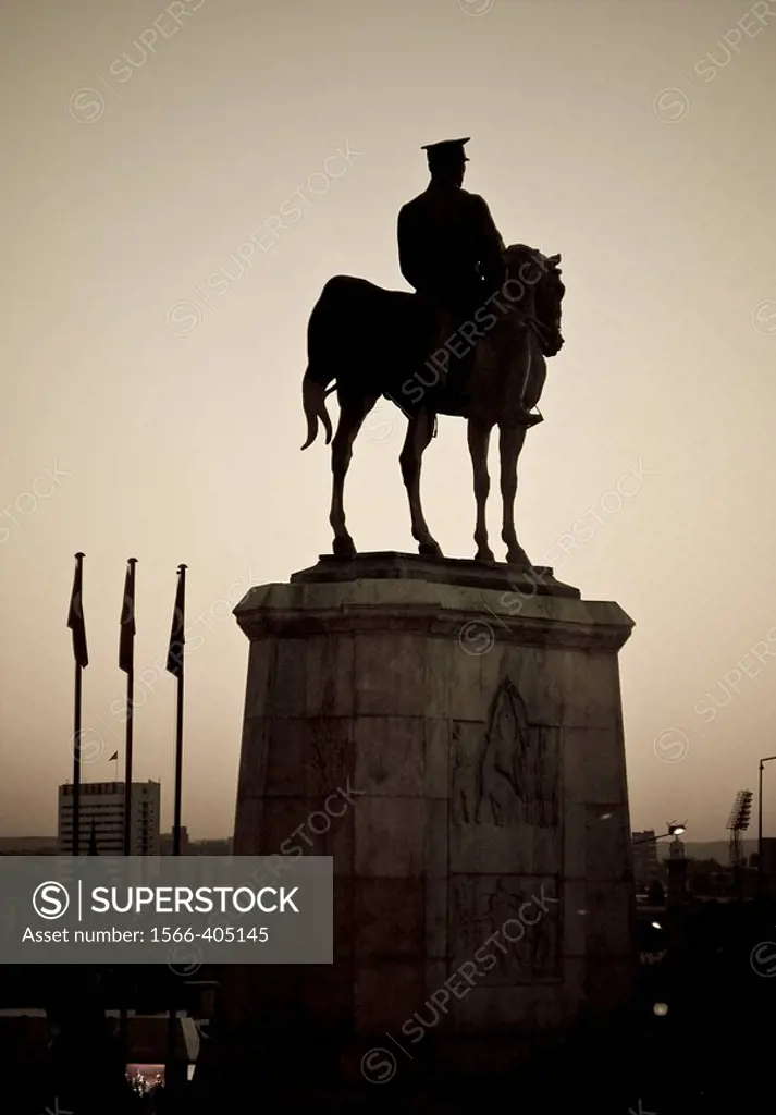 Atatürk (founder of the Republic of Turkey) statue. Ankara. Turkey.