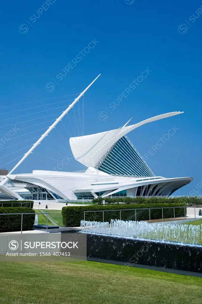 Quadracci Pavilion Art Museum, Milwaukee, Wisconsin, USA