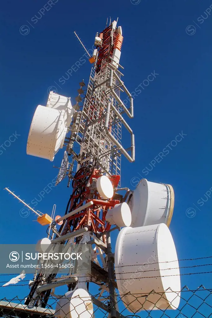 TV antennas, Cuenca, Spain