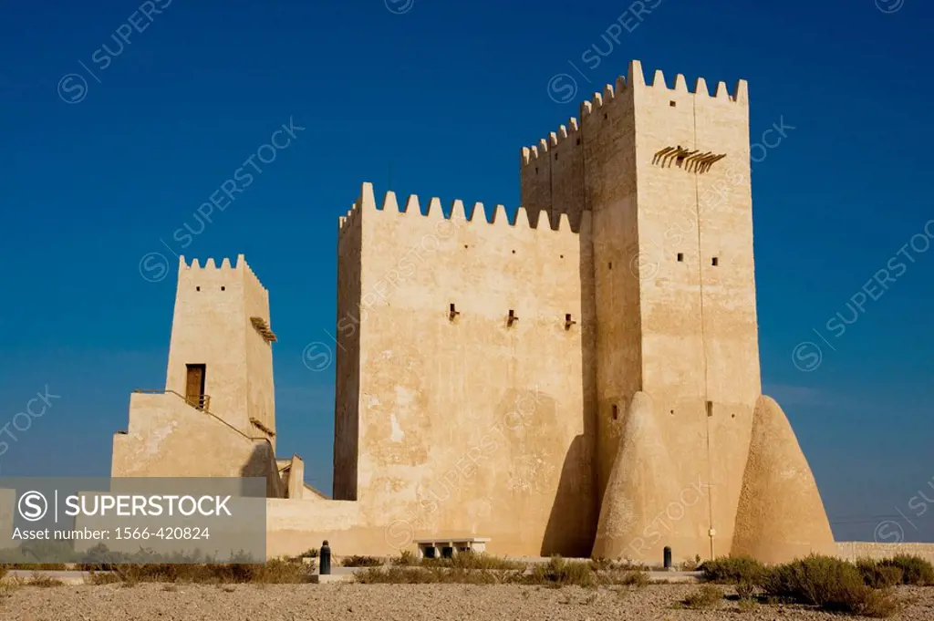 Middle east, Qatar, Umm Salal Mohammed fort