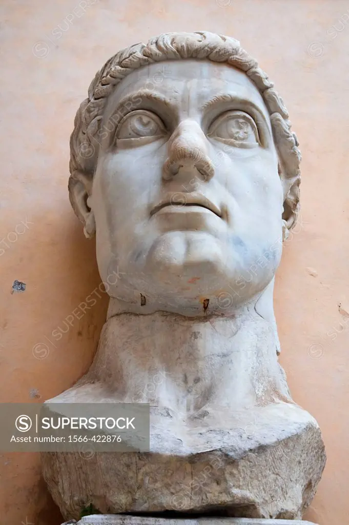 Statue of Constantine, Palazzo dei Conservatori, Capitoline Museums, Rome, Italy